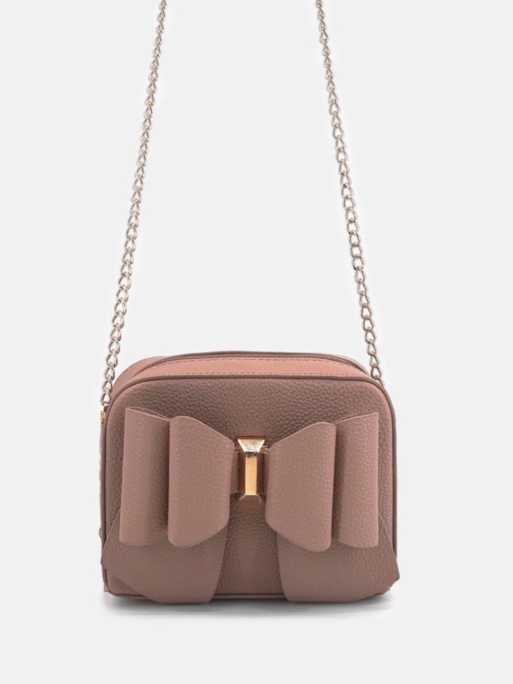 Like Dreams CHLOE BOW VEGAN MINI CROSSBODY BAG